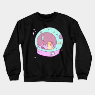 Is the moon cheese? Time to find out. Crewneck Sweatshirt